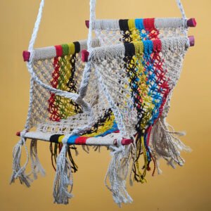 বাচ্চাদের প্রিমিয়াম রশির চেয়ার দোলনা